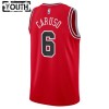 Camiseta Niños NBA Chicago Bulls Alex Caruso 6 2022-23 Nike Icon Edition Rojo Swingman